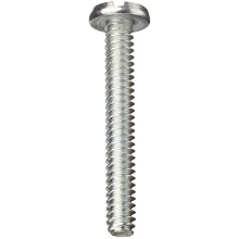 Zinc Plated Steel Machine Screw, Binding Head, Slotted Drive