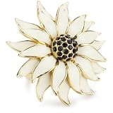 Kate Spade New York Black Eye Susan Floral Rin