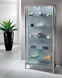 VCM 60331 Vitrine Luca M, Glas / Aluminium