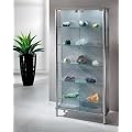 VCM 60331 Vitrine Luca M, Glas / Aluminium