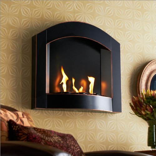 Southern Enterprises Wall Mount Arch Fireplace