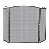 3 Panel Olde World Iron Arch Top Screen Medium by UniFlame