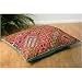 Kitchen & Housewares : Gaiam Zabuton Cushion, recycled fabric patches, 38½" across