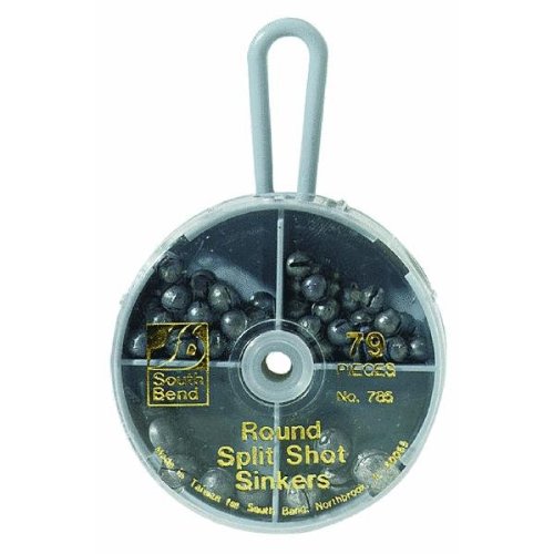 South Bend Round Split Shot Assortment (Assorted)