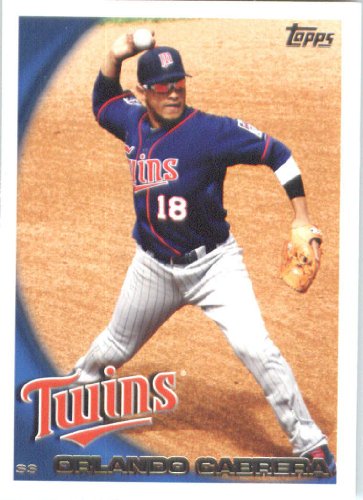 2010 Topps #11 Orlando Cabrera - Minnesota Twins (Baseball Cards)