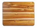 Proteak Teak Cutting Board Rectangle 24-by-18-by-1-1/2-Inch Edge Grain with Hand Grip