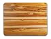 Proteak Teak Cutting Board Rectangle 24-by-18-by-1-1/2-Inch Edge Grain with Hand Grip