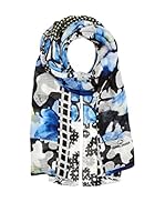 Gerry Weber Fular (Azul / Blanco / Negro)