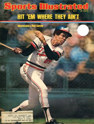 Rod Carew Unsigned Sports Illustrated Magazine - July 1, 1974