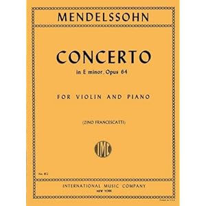 International Music Co Mendelssohn-Concerto in E minor, Op. 64