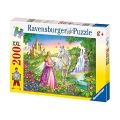 Ravensburger 12613 - Prinzessin mit Pferd - 200 Teile XXL Puzzle