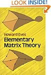 Elementary Matrix Theory