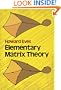 Elementary Matrix Theory