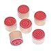 ONOR-Tech 40 Pcs Lovely Girl Wooden Rubber Stamp /DIY Diary Stamp Set