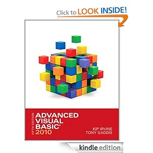 Starting Out with Virtual Basic 2010 5th Edition Tony Gaddis