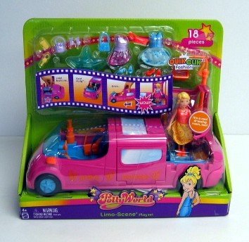 Polly Pocket PollyWorld Limo Scene Playset