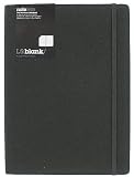 Letts Noteletts L5NBBK Universelles Notizbuch (unliniert, Format L5)