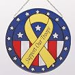 Support Our Troops Suncatcher