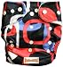 Bamboo Pocket Snaps Cloth Diaper/ Nappy - OS - Square Prints