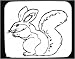 Mouse Pad with black and white, sitting, squirrel, Mexico, furry, rodent, arboreal