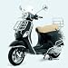 Vespa LX/LX-FL Chrombügelsatz komplett Original Neu