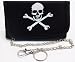 Rock N' Roll Never Die Skull Chain Wallet