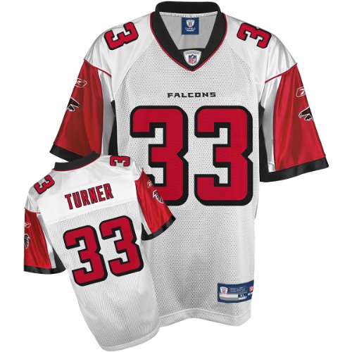 Reebok Atlanta Falcons Michael Turner Replica White Jersey Size: Extra Large