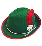 Bavarian Hat with Flower and Quill