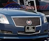 IMAGE OF 2008-UP Cadillac CTS Black Ice Fine Wire Mesh Grille 2PC - E&G Classic