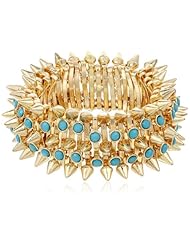 Nico New York Double Spike Stretch Bracelet, 2.5"