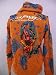 CHRISTIAN AUDIGIER ED HARDY WOMENS PLATINUM SPLATTER KOI HOODIE FOILING NWT Pattern KOI SMALL