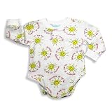 PJ Salvage - Newborn Boys And Newborn Girls Long Sleeve Thermal Onesie, White