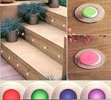 Micromark, Kit of 10 Colour Changing 19mm LED Deck Decking Lights