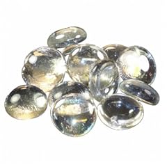 Glasnuggets 20-25 Glassteine 2cm Glasklar irisierend