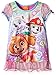 Paw Patrol Little Girls Skye and Friends' Rescue Rainbows Nightgown Pink 4T