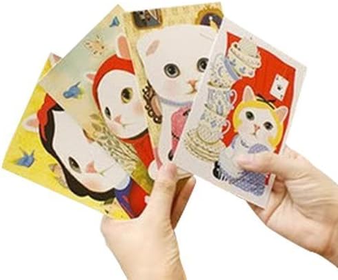 1 X Jetoy Postcards Set Lovely Cat 40/set 15 X10cm by Korean Stationery