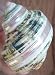 Pearl Banded Green Turbo Seashell Hermit Crab Shell