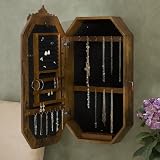 Regal Wall Mount Jewelry Armoire - Brown