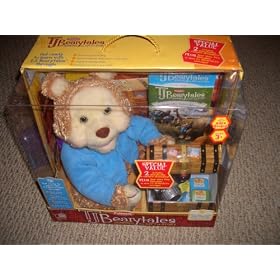 Hasbro Playskool TJ Bearytales Animated Plush Bear with Special Value Pack of 3 Storybooks by TJ Bearytales