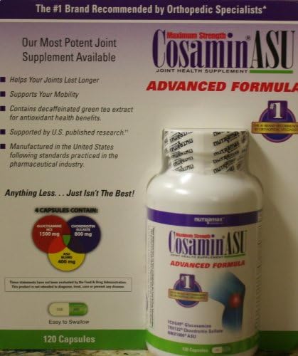 Cosamin Asu Advanced Formula 120 Ct Capsules