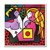 After Making Love by Britto - Laminated Wall Art 32 x 27