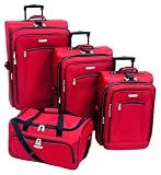 American Trunk and Case Lightweight 4 Piece Luggage Set