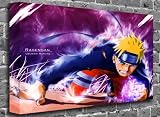 Anime Naruto Kyuubi Rage Rasengan Poster Art Picture Roll Canvas (UNFRAMED) Size:36 x 24 (90 x 60 cm Approx)
