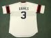 HAROLD BAINES Chicago White Sox 1985 Majestic Cooperstown Throwback Home Baseball Jersey, XL