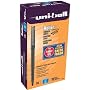 uni-ball Stick Micro Point Roller Ball Pens, 12 Blue Ink Pens(60153)