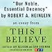 Our Noble, Essential Decency: A 'This I Believe' Essay (Unabridged)