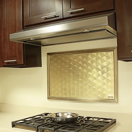 KOBE Range Hoods CHX3030PDSSL Brillia Under Range Hood 400 CFM, Push Button and
