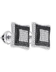 0.10CT-DIA MICRO-PAVE EARRINGS