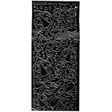 Lady Bugs Peel Off Stickers 4"X9" Sheet-Black