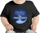 Ricky for president オーガニックベビーTシャツ 12 - 18 Months